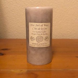 CANDLES AROMATHERAPY LIGHT GREY SCENT TOBACCO INCENSE